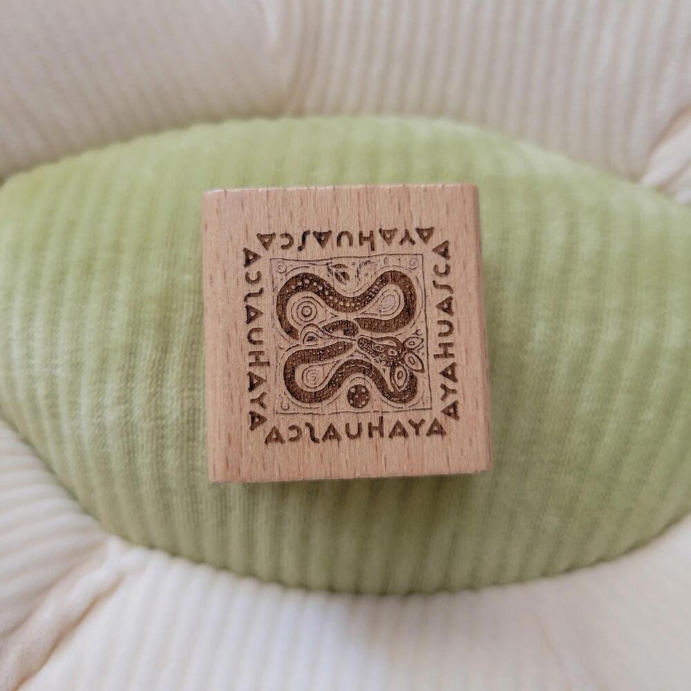 Spiritual plant Filipino artisan made stamp